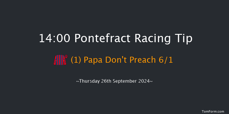 Pontefract  14:00 Handicap (Class 6) 5f Thu 19th Sep 2024