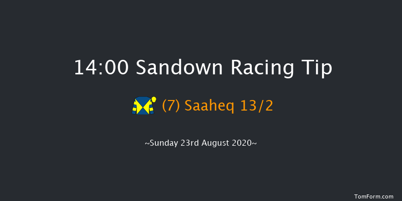 Heed Your Hunch At Betway Handicap Sandown 14:00 Handicap (Class 2) 5f Sat 22nd Aug 2020