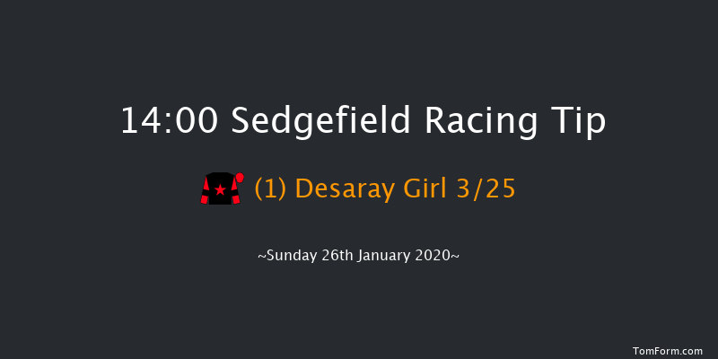 Sedgefield 14:00 Maiden Hurdle (Class 4) 20f Fri 10th Jan 2020