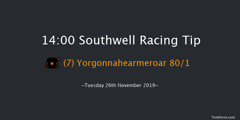 Southwell 14:00 Handicap Hurdle (Class 4) 24f Mon 18th Nov 2019