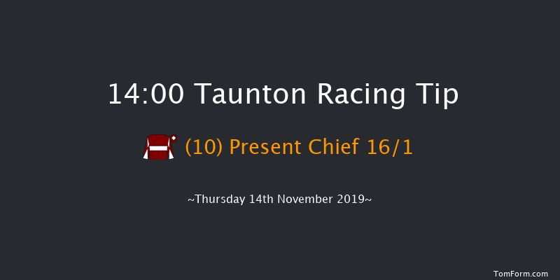 Taunton 14:00 Maiden Hurdle (Class 5) 16f Wed 30th Oct 2019