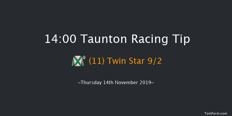 Taunton 14:00 Maiden Hurdle (Class 5) 16f Wed 30th Oct 2019