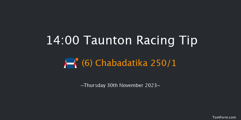 Taunton 14:00 Handicap Hurdle (Class 3) 19f Thu 16th Nov 2023