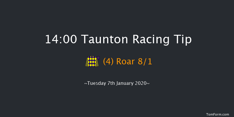 Taunton 14:00 Maiden Hurdle (Class 4) 16f Mon 30th Dec 2019