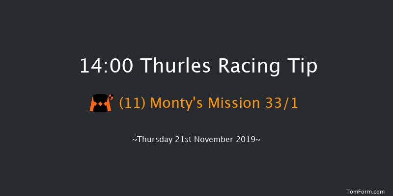 Thurles 14:00 Maiden Hurdle 23f Thu 7th Nov 2019