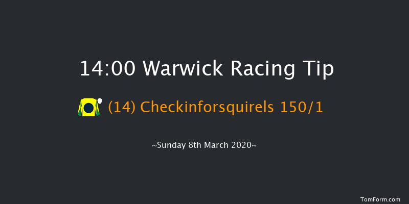 Dreamland Bedding Centre Novices' Hurdle Warwick 14:00 Novices Hurdle (Class 4) 16f Fri 21st Feb 2020