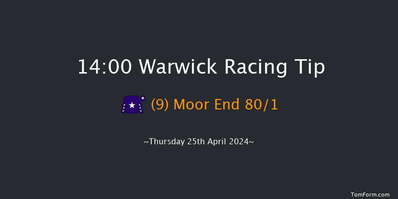 Warwick  14:00 Maiden Hurdle (Class
4) 19f Thu 4th Apr 2024