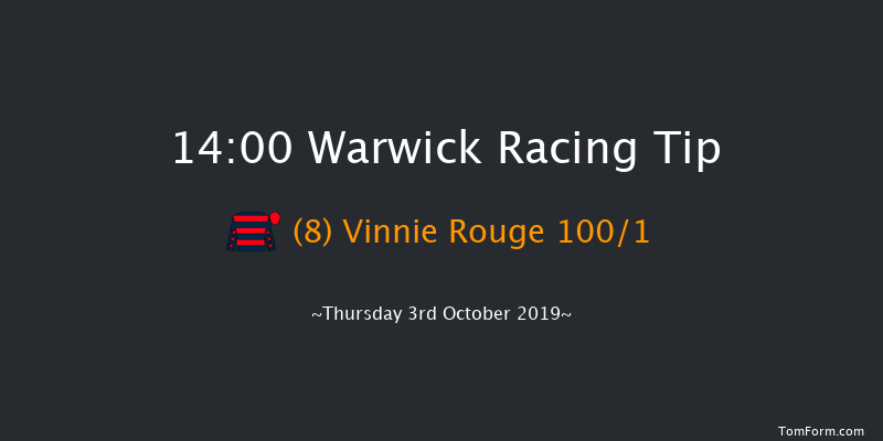 Warwick 14:00 Maiden Hurdle (Class 4) 16f Tue 24th Sep 2019