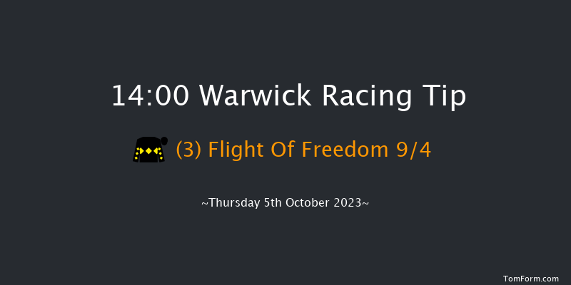 Warwick 14:00 Maiden Hurdle (Class 4) 16f Mon 25th Sep 2023
