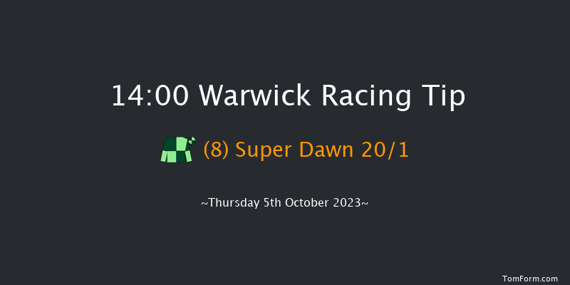 Warwick 14:00 Maiden Hurdle (Class 4) 16f Mon 25th Sep 2023