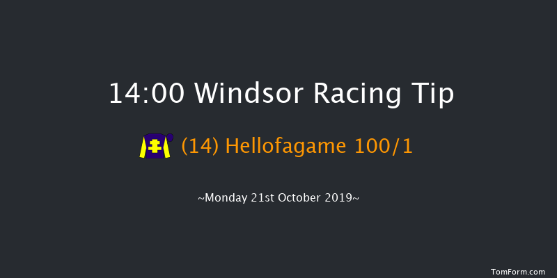 Windsor 14:00 Handicap (Class 6) 6f Mon 7th Oct 2019