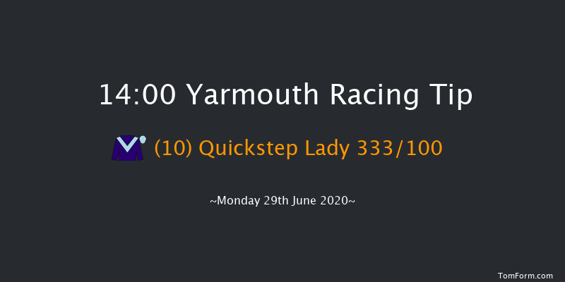 Free Tips Daily On attheraces.com Fillies' Novice Stakes Yarmouth 14:00 Stakes (Class 5) 7f Thu 11th Jun 2020