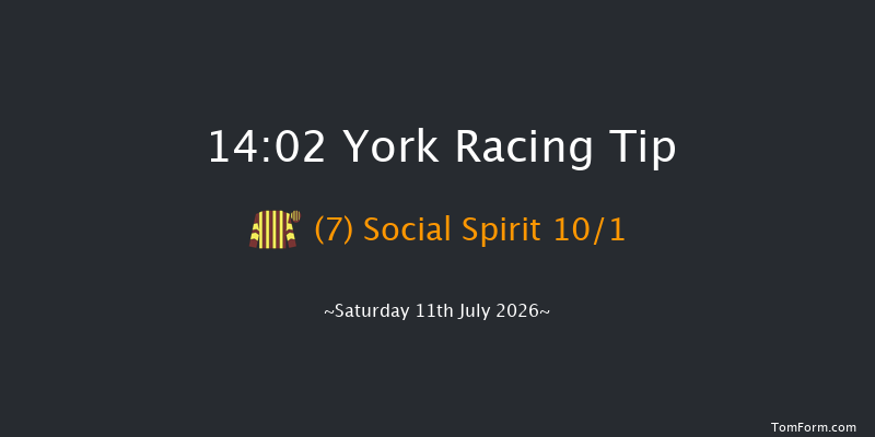 York 14-02 (Class 4) 6f Fri 10th Jul 2026