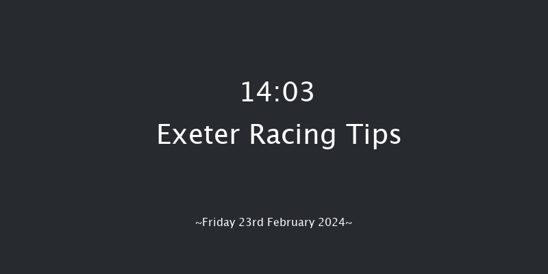 Exeter  14:03 Maiden
Hurdle (Class 4) 22f Sun 11th Feb 2024