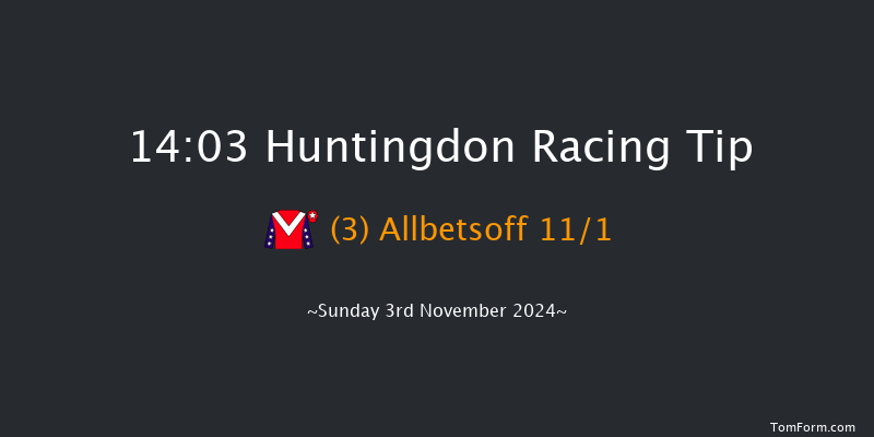 Huntingdon  14:03 Claiming Hurdle (Class 4) 16f Tue 8th Oct 2024