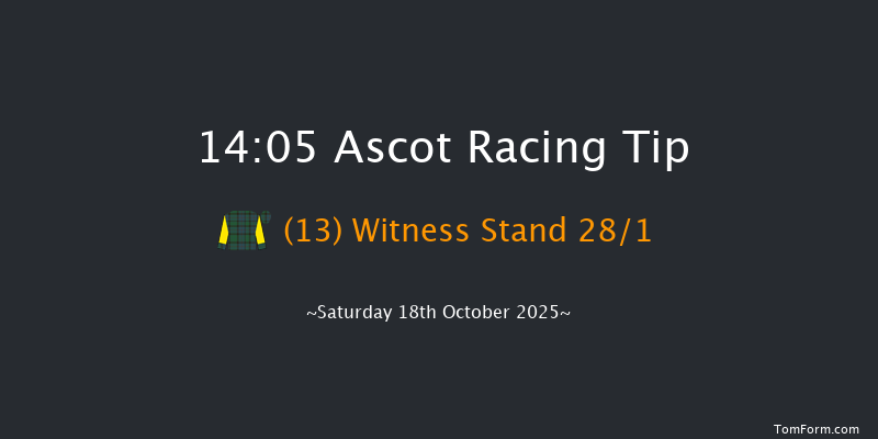 Ascot 14-05 (Class 1) 6f Sat 4th Oct 2025