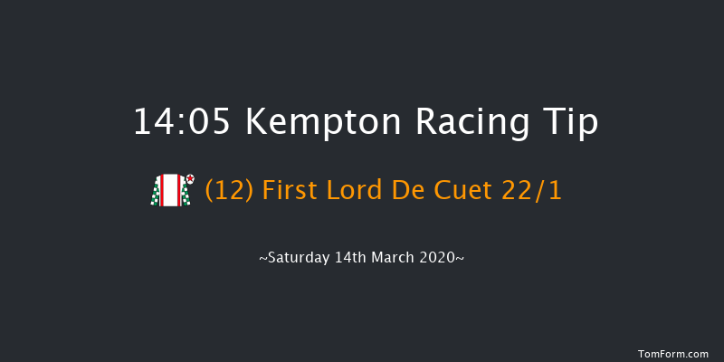 European Breeders Fund Paddy Power 'National Hunt' E.B.F. Novices' Handicap Hurdle (Grad Kempton 14:05 Handicap Hurdle (Class 1) 21f Wed 11th Mar 2020