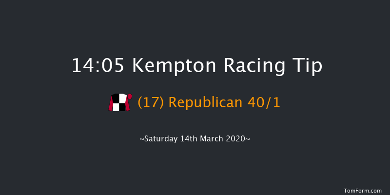 European Breeders Fund Paddy Power 'National Hunt' E.B.F. Novices' Handicap Hurdle (Grad Kempton 14:05 Handicap Hurdle (Class 1) 21f Wed 11th Mar 2020