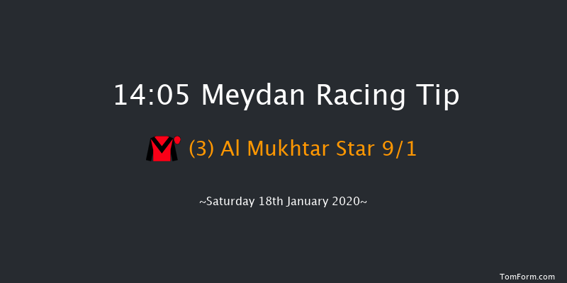 Meydan 14:05 1m 15 run Lincoln Continental Maiden Stakes Thu 16th Jan 2020