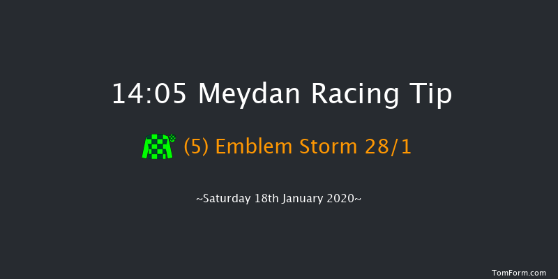 Meydan 14:05 1m 15 run Lincoln Continental Maiden Stakes Thu 16th Jan 2020