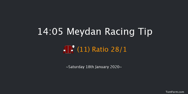 Meydan 14:05 1m 15 run Lincoln Continental Maiden Stakes Thu 16th Jan 2020