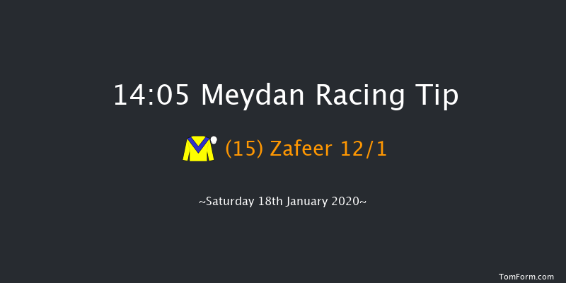 Meydan 14:05 1m 15 run Lincoln Continental Maiden Stakes Thu 16th Jan 2020