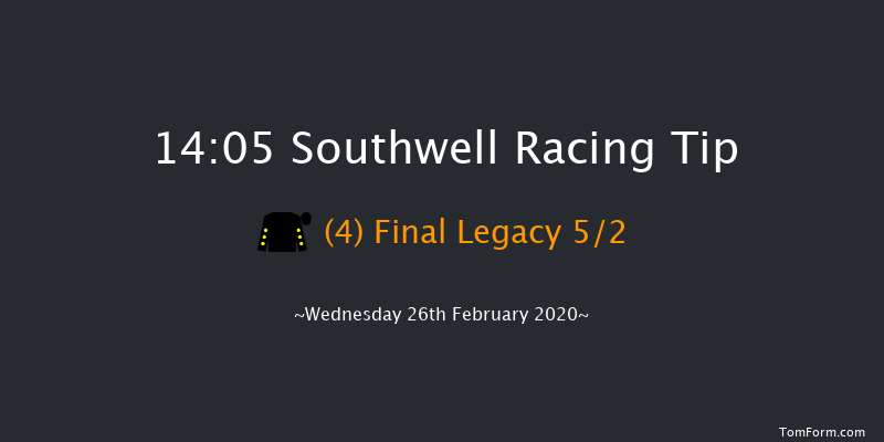 BetYourWay At Betway Handicap Southwell 14:05 Handicap (Class 6) 5f Mon 24th Feb 2020