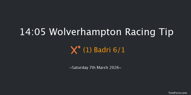 Wolverhampton 14-05 (Class 3) 6f Tue 3rd Mar 2026