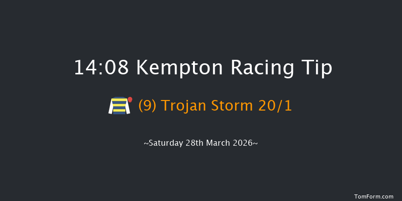 Kempton 14-08 (Class 2) 15f Wed 25th Mar 2026