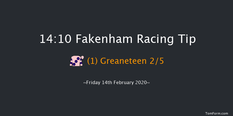 Racing To School Riders' Programme Novices' Chase Fakenham 14:10 Maiden Chase (Class 3) 16f Thu 23rd Jan 2020