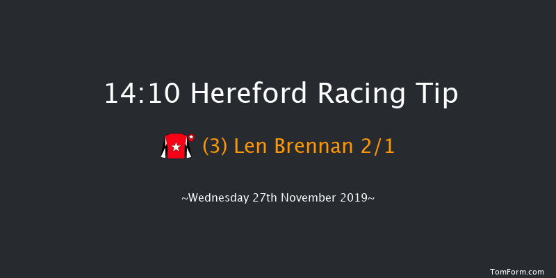 Hereford 14:10 Maiden Hurdle (Class 4) 26f Tue 12th Nov 2019