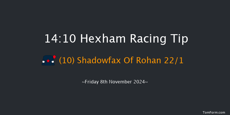 Hexham  14:10 Maiden Hurdle (Class 4) 20f Sat 12th Oct 2024