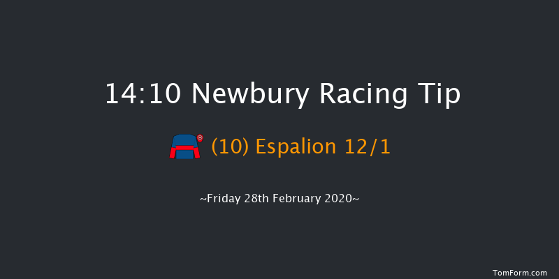 Federation Of Bloodstock Agents Conditional Jockeys' Handicap Hurdle Newbury 14:10 Handicap Hurdle (Class 4) 20f Sat 8th Feb 2020