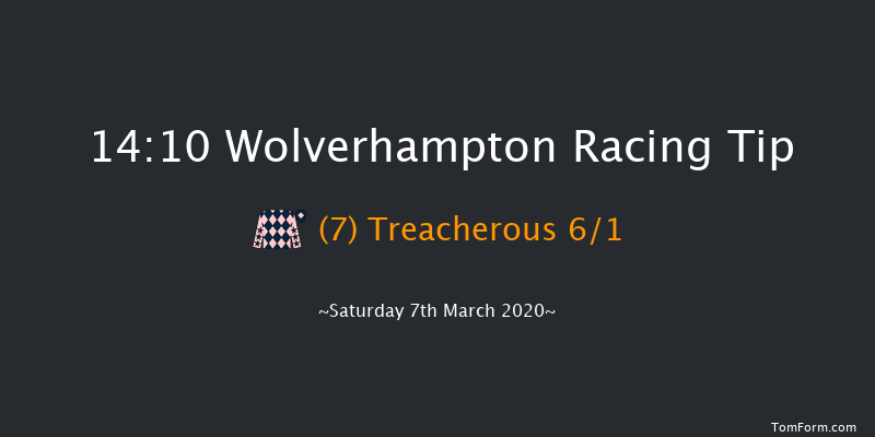 Heed Your Hunch At Betway Handicap Wolverhampton 14:10 Handicap (Class 2) 6f Fri 6th Mar 2020