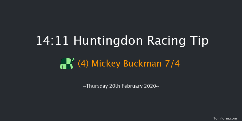 Betway Novices' Hurdle (Div 2) Huntingdon 14:11 Maiden Hurdle (Class 4) 16f Thu 6th Feb 2020