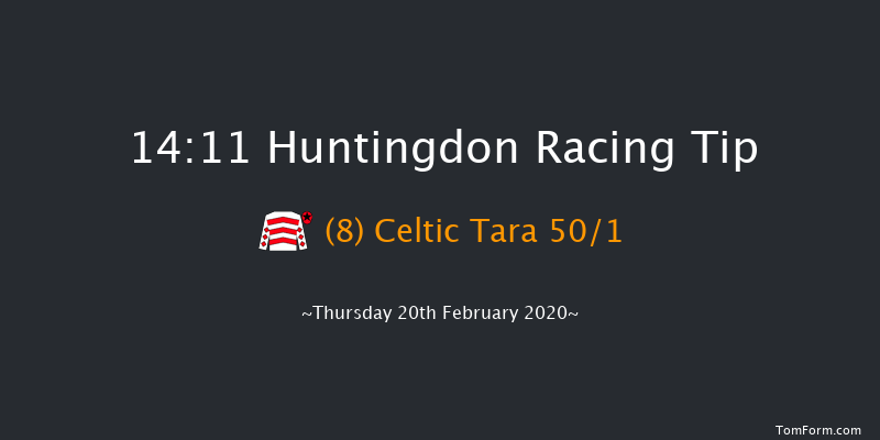 Betway Novices' Hurdle (Div 2) Huntingdon 14:11 Maiden Hurdle (Class 4) 16f Thu 6th Feb 2020