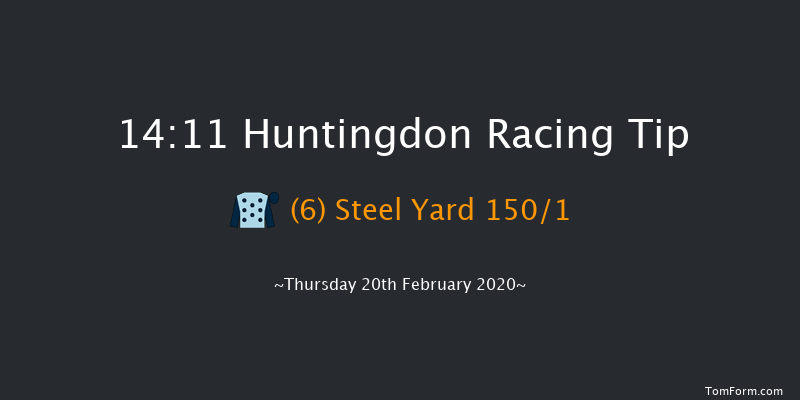 Betway Novices' Hurdle (Div 2) Huntingdon 14:11 Maiden Hurdle (Class 4) 16f Thu 6th Feb 2020