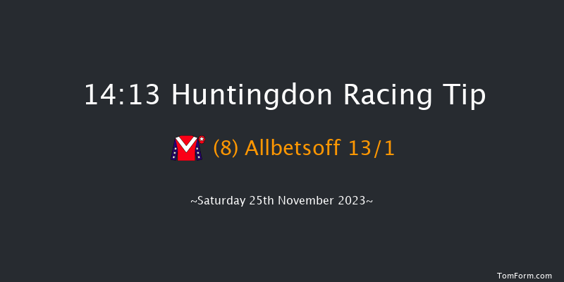 Huntingdon 14:13 Handicap Hurdle (Class 4) 16f Tue 14th Nov 2023