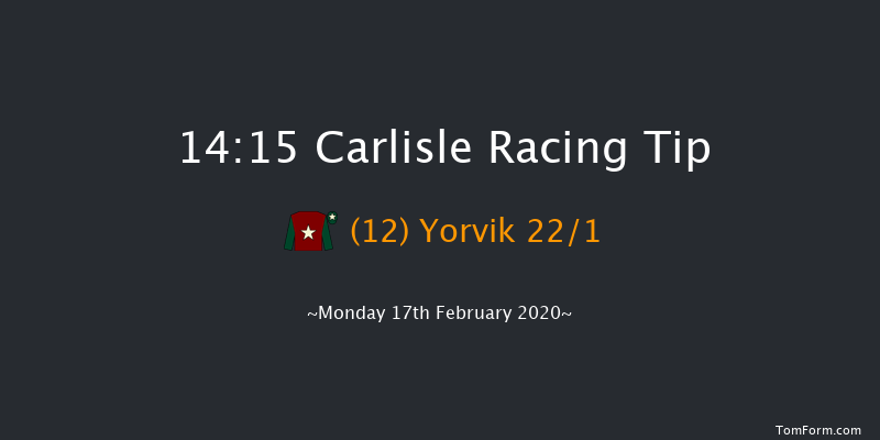 Racing TV Maiden Hurdle Carlisle 14:15 Maiden Hurdle (Class 5) 17f Mon 3rd Feb 2020