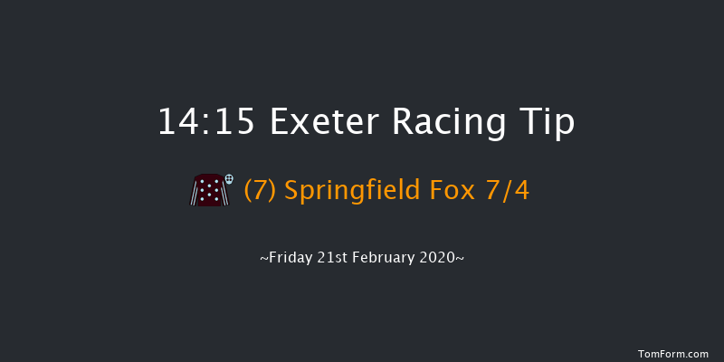 Be Wiser Insurance Chase (Novices' Limited Handicap) Exeter 14:15 Handicap Chase (Class 3) 24f Tue 21st Jan 2020