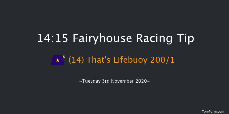 Glenview And Rathbarry Stud Maiden Hurdle Fairyhouse 14:15 Maiden Hurdle 16f Tue 20th Oct 2020