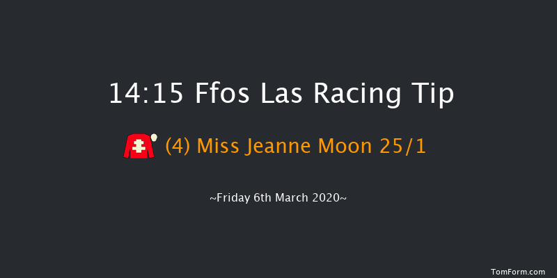 British Stallion Studs EBF Mares' 'National Hunt' Novices' Hurdle Ffos Las 14:15 Maiden Hurdle (Class 4) 20f Thu 30th Jan 2020