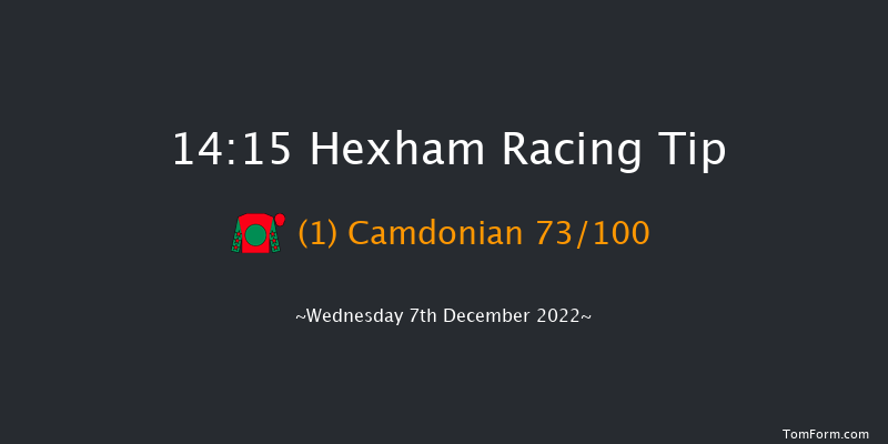 Hexham 14:15 Maiden Hurdle (Class 4) 20f Wed 16th Nov 2022