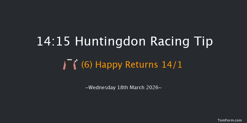 Huntingdon 14-15 (Class 5) 25f Wed 11th Mar 2026