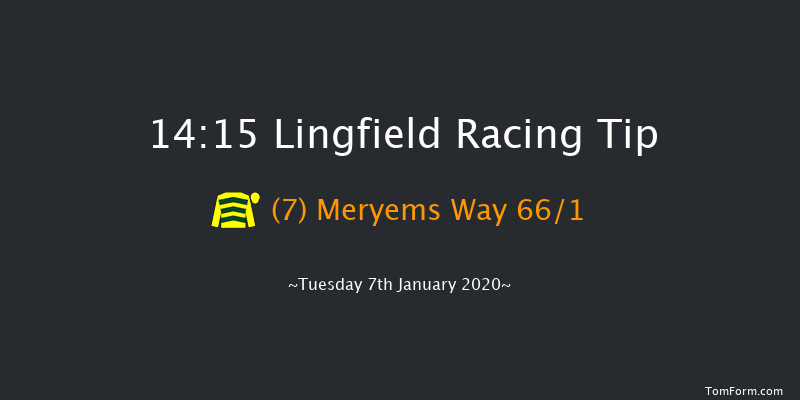 Lingfield 14:15 Maiden Hurdle (Class 4) 16f Sat 4th Jan 2020