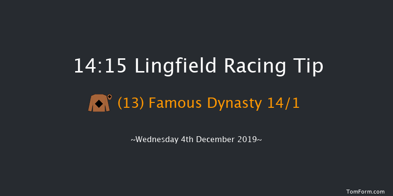 Lingfield 14:15 Handicap (Class 6) 12f Tue 3rd Dec 2019