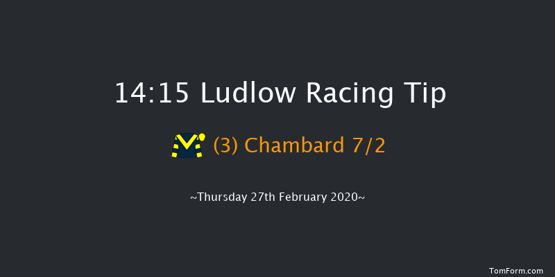 Join RacingTV Now Chase Novices' Limited Handicap Ludlow 14:15 Handicap Chase (Class 3) 20f Wed 19th Feb 2020
