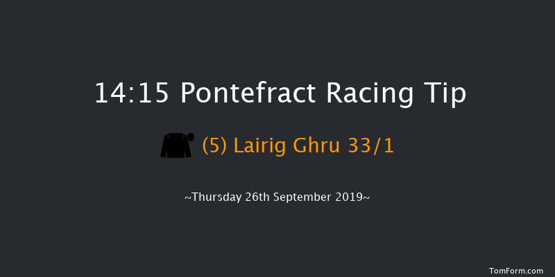 Pontefract 14:15 Maiden (Class 4) 6f Thu 19th Sep 2019
