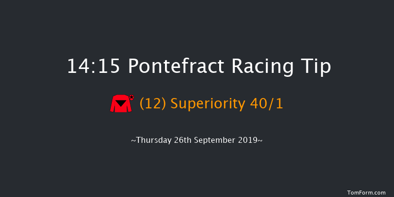 Pontefract 14:15 Maiden (Class 4) 6f Thu 19th Sep 2019