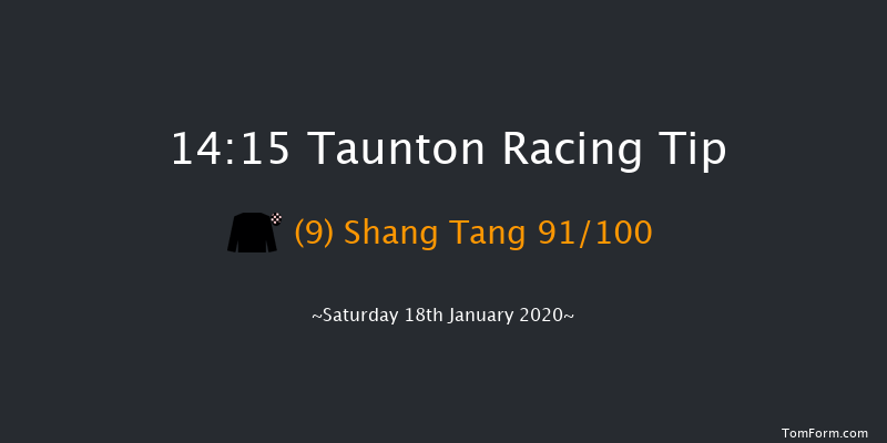 Taunton 14:15 Maiden Hurdle (Class 4) 19f Tue 7th Jan 2020